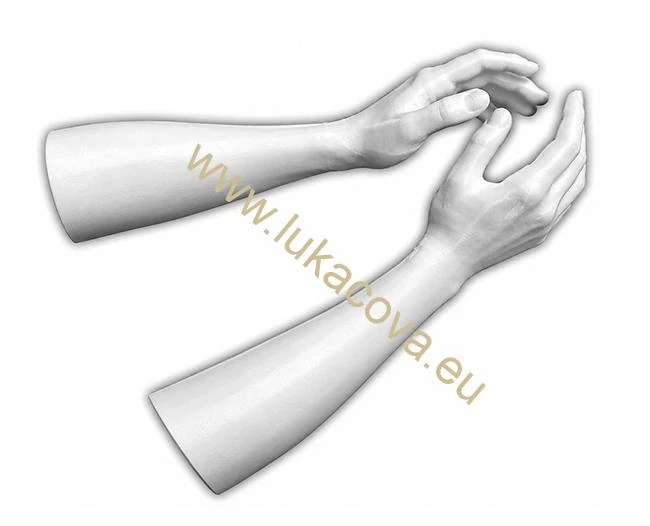 RUCE TVAROVATELNÉ - pár (6cm, dlaň 2,5cm)