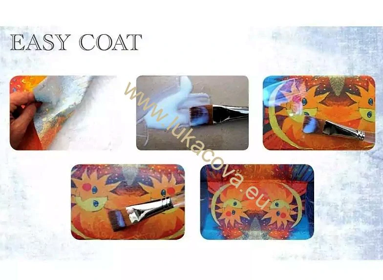 EasyCoat - profesionální dekupážní lepidlo LESK, 250ml