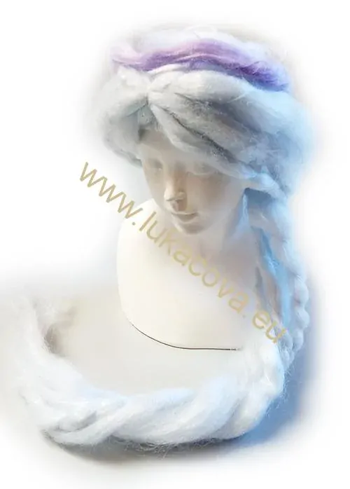 Sádrová hlava bysta MAGDA, 12x6cm (4170)