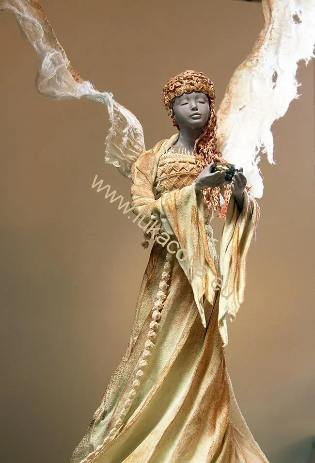 Sádrová hlava bysta MATA, 10x6cm (4148)