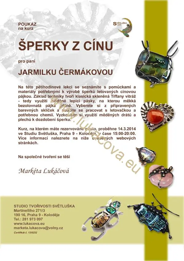 Tiffany vitráž - sada START (B) + bruska Kristall 1S