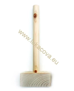 Podstavec dřevo 8x8cm, v.30cm (0126)