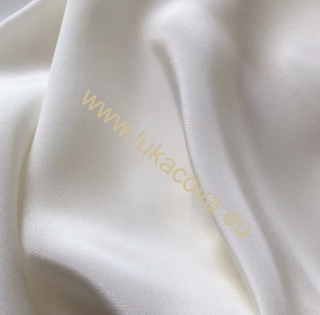 100% hedvábí metráž - KREPDEŠÍN 18 (Crepe de Chine), š.140cm