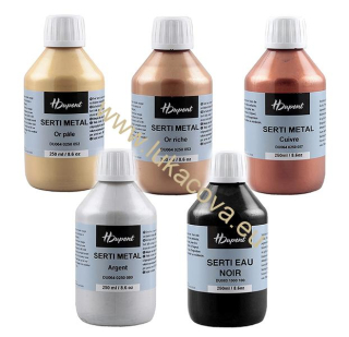 Kontura na hedvábí H DUPONT, 250ml - 5 barev