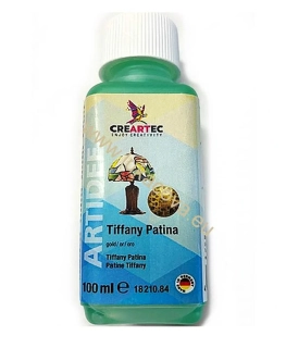 Tiffany vitráž - patina ZLATÁ, 100ml